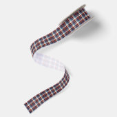 Ruban En Satin Plaid de Winter Harbor (Dos)