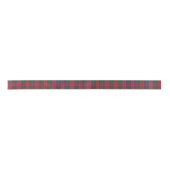 Ruban En Satin Plaid Holiday Festive Rustic Tartan (Devant)