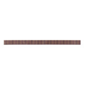 Ruban En Satin Plaid multiBrown et rouge (Devant)