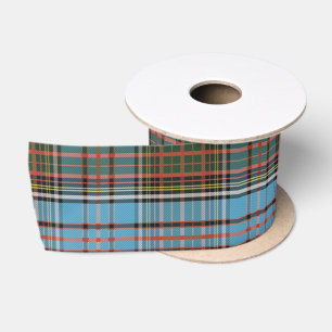 Ruban En Satin Plaid Tartan Anderson Rustique