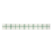 Ruban En Satin Plaid Vert (Devant)