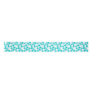 Ruban En Satin Point bleu 