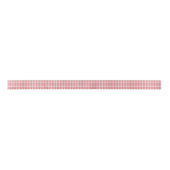 Ruban En Satin Point rouge et blanc (Devant)