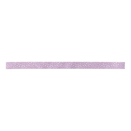 Ruban En Satin Points Dalmatiens Lilac, Points Dalmatiens, Pots D (Devant)