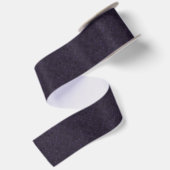 Ruban En Satin points noirs et violets (Dos)