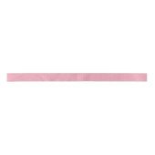 Ruban En Satin Points polka sur fond rose (Devant)