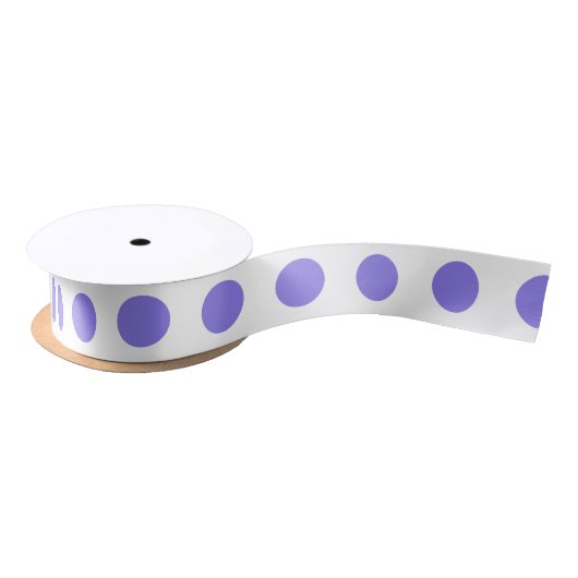 Ruban En Satin Pois périphériques (Bobine)