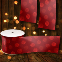 Pois rouges Abstrait moderne élégant Noël