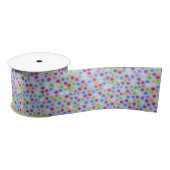 RUBAN EN SATIN POLKA DOT RIBBON MULTI COULEUR (Bobine)