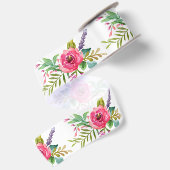 Ruban En Satin Posie d'aquarelle (Dos)