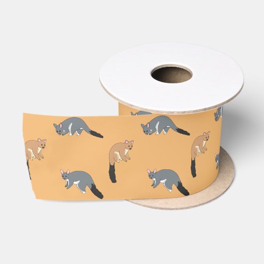 Ruban En Satin Possums à queue touffue (Bobine)