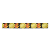 Ruban En Satin PRIER RIBBON or I + votre backgr. & texte (Devant)
