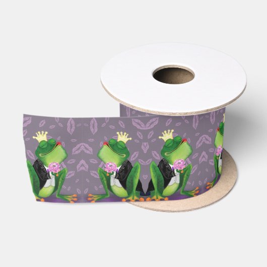 Ruban En Satin Prince de grenouille - Baiser (Bobine)