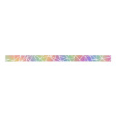 Ruban En Satin prism synapse net - rainbow web : (Devant)