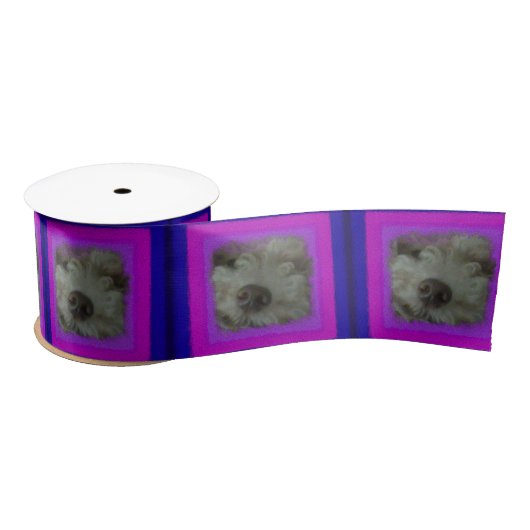 Ruban En Satin Puce photo Ruban (Bobine)
