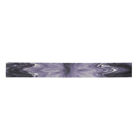 Ruban En Satin Purple et Grey Fluid Pour Flower Goth (Devant)