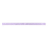 Ruban En Satin Purple Personalized (Devant)