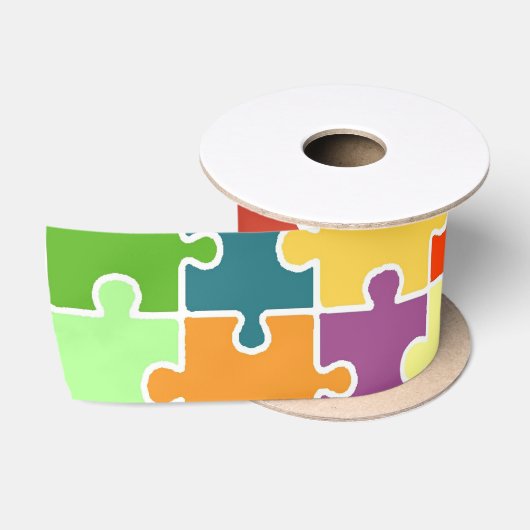 Ruban En Satin Puzzle amusant (Bobine)