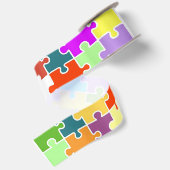 Ruban En Satin Puzzle amusant (Dos)