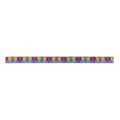 Ruban En Satin Pyramide holographique de Neon Futuristic (Devant)