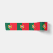 Ruban En Satin qualité du drapeau portugais (Devant)