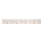 Ruban En Satin Rainbow Unicorn mignon Pastel (Devant)