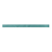 Ruban En Satin Rayure turquoise audacieuse (Devant)