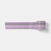 Ruban En Satin Rayures Gris Violet (Devant)