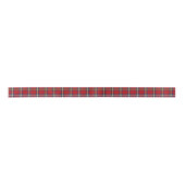 Ruban En Satin Red Plaid, Royal Stewart Tartan (Devant)