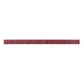 Ruban En Satin Red Tartan Pattern Plaid (Devant)