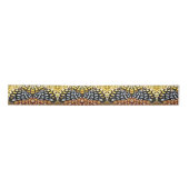 Ruban En Satin Reeve's Pheasant Feather Design - Ruban (Devant)