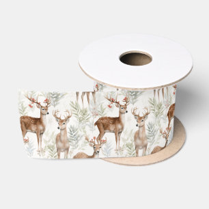 Ruban En Satin Reinder de Noël