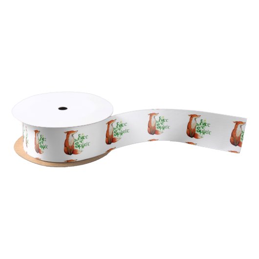 Ruban En Satin renard d'esprit libre (Bobine)