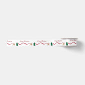 Ruban En Satin Renneau de Noël avec longue écharpe (Devant)