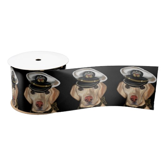 Ruban En Satin Retriever du Labrador    (Bobine)
