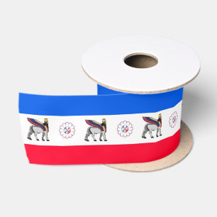 Ruban En Satin Ribbon Assyrien Lamassu
