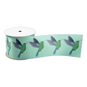 Ruban En Satin Ribbon de colibris
