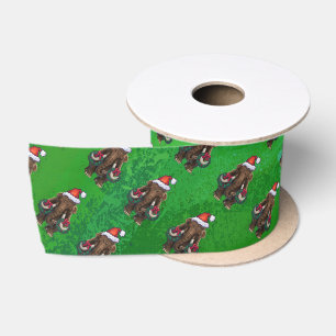 Ruban En Satin Ribbon de Noël Mastodon Satin