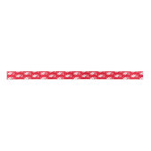 Ruban En Satin Ribbon-Holly en satin rouge (Devant)