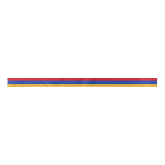 Ruban En Satin Ribbon pour l'Arménie (Devant)