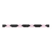 Ruban En Satin Ribbon Sly Black Chat Rose Satin (Devant)