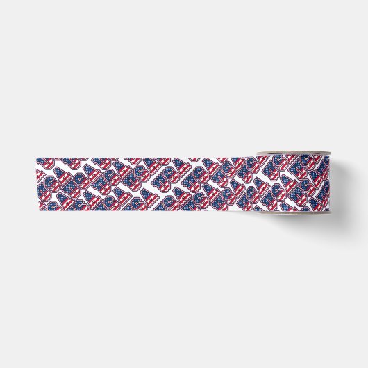 Ruban En Satin Ribbon USA (Devant)