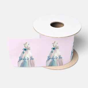 Ruban En Satin Robe de mariée pour la future mariée pour la fête