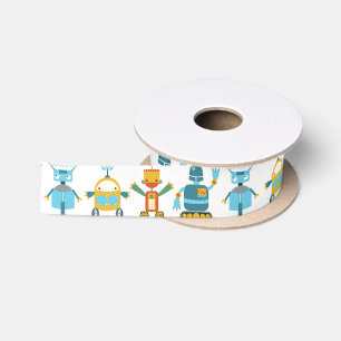 Ruban En Satin Robots colorés d'amusement pour des enfants