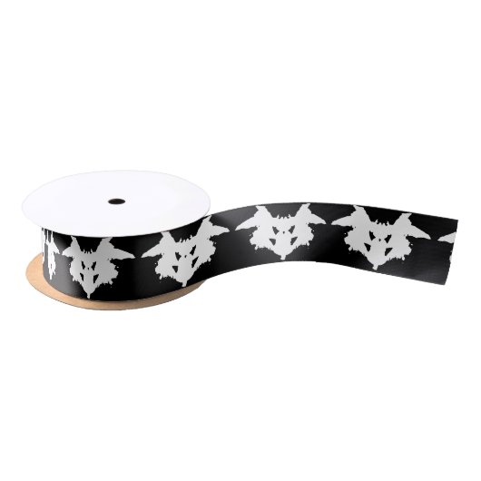 Ruban En Satin Rorschach Inkblot (Bobine)