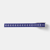 Ruban En Satin Rosace bleue (Devant)