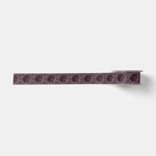 Ruban En Satin Rosace Mandala (Devant)