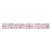 Ruban En Satin Rose clair mauve chinoiserie (Devant)