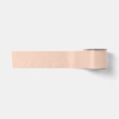 Ruban En Satin Rose Élégant Uni (Devant)