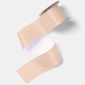 Ruban En Satin Rose Élégant Uni (Dos)